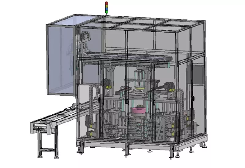 Ultra fast cooling complete equipment