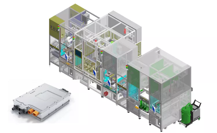 Ultra fast cooling complete equipment